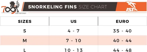 Vista 6 de IST FK31 OTTER - Aletas de excursión para nadar, practicar snorkel, buceo, deportes acuáticos