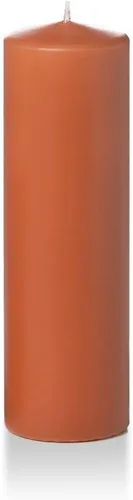 Vista 106 de yummi Velas redondas de pilar de lavanda de 3 x 6 pulgadas - 3 por paquete