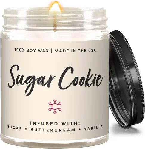 Vista 12 de Wax & Wit Hello Fall Velas perfumadas para el hogar – Nuez moscada, Clavo, Canela, Sidra – Regalos perfectos de decoración del hogar para otoño