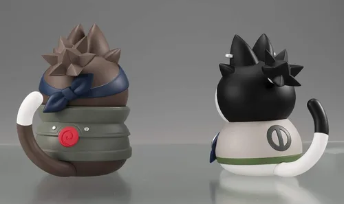 Vista 3 de Megahouse Nyanto! The Big Nyaruto Series Iruka Umino, varios colores (MH83064) grande (el embalaje puede variar)