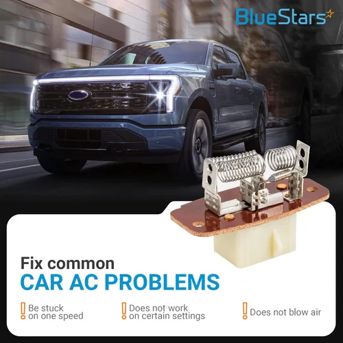Vista 3 de BlueStars Resistencia del motor del soplador HVAC 973-013, compatible con Ford 1997-2014 E150 E250, 1997-2022 E350, 2000-2005 Excursion, 1999-2007