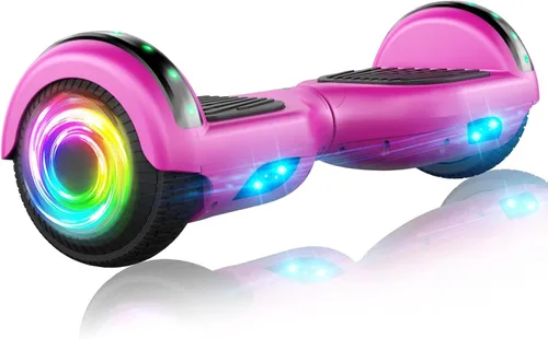 Vista 15 de SISIGAD Scooters for Kids Ages 7-12, with Built-in Bluetooth Speaker and 6.5" Colorful Lights Wheels, Safety Certified Self Balancing Scooter