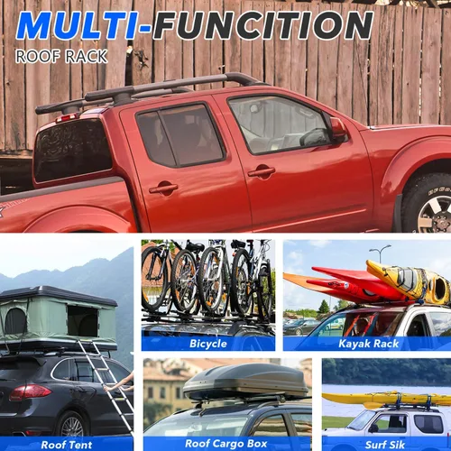 Vista 4 de Barra transversal para portaequipajes para Nissan Navara 2009-2011 / Nissan Frontier Crew Cab Crew Cab 2009-2011 Barra transversal de portaequipajes