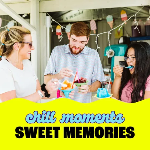 Vista 6 de Hawaiian Shaved Ice, Máquina Trituradora de Hielo y Paquete de Jarabes para Fiesta , Blanco