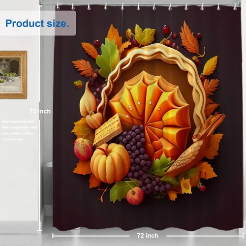 Vista 20 de Shrahala Father and Child Embracing No Hooks Shower Curtain with Snap in Liner Set, Tender Moment Captured Bathroom Décor Polyester Fiber Waterproof