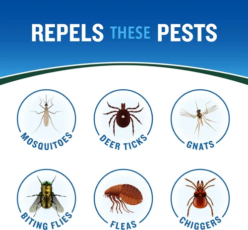 Vista 5 de Cutter Backwoods - Repelente de insectos, repelente de mosquitos, 25% DEET, resistente al sudor, 6 onzas (aerosol de aerosol)