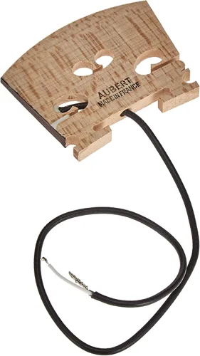 Barcus Berry Puente de violín eléctrico 1320B con transductor de cristal piezoeléctrico montado internamente