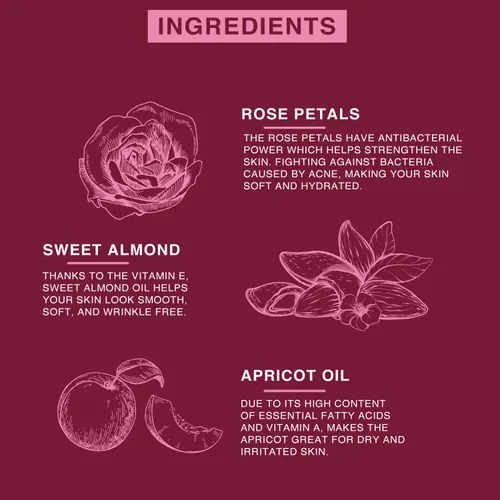 Vista 7 de Aceite corporal de perfume de rosas enrollables, refrescantes pétalos de rosas florales ligeramente perfumados, aceites corporales para mujer