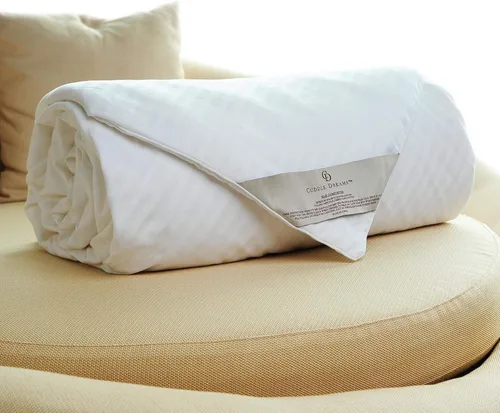 Vista 10 de CUDDLE DREAMS Edredón de seda para primavera/verano/otoño, 100% relleno de seda de hilo largo, natural y transpirable (tamaño Twin)