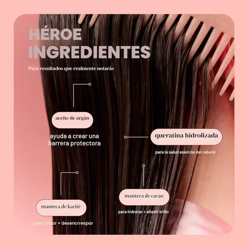 Vista 4 de MONDAY HAIRCARE Juego de champú y acondicionador reparador (12 onzas) para cabello seco a dañado hecho con queratina, aceite de coco, manteca