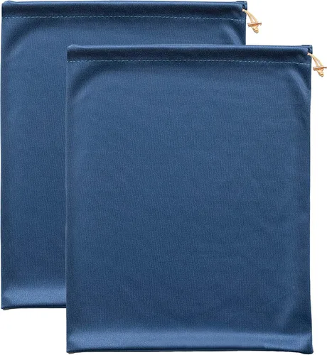 Vista 9 de Valante Juego de bolsas de almacenamiento con cordón de microfibra para productos íntimos (juego de tamaño grande)