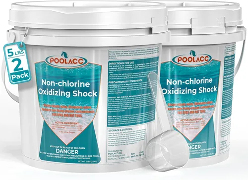 Vista 11 de POOLACC Choque de spa sin cloro para bañera de hidromasaje, 5 libras, tratamiento oxidante de choque sin cloro para jacuzzis, spas y piscinas