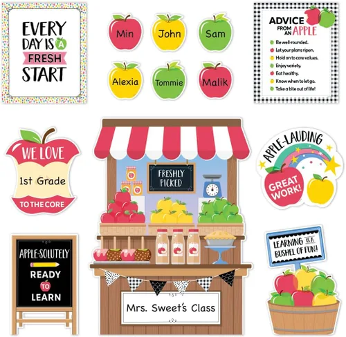 Vista 26 de Creative Teaching Press Tablero de anuncios 3D POP! Picket Fence (10173)