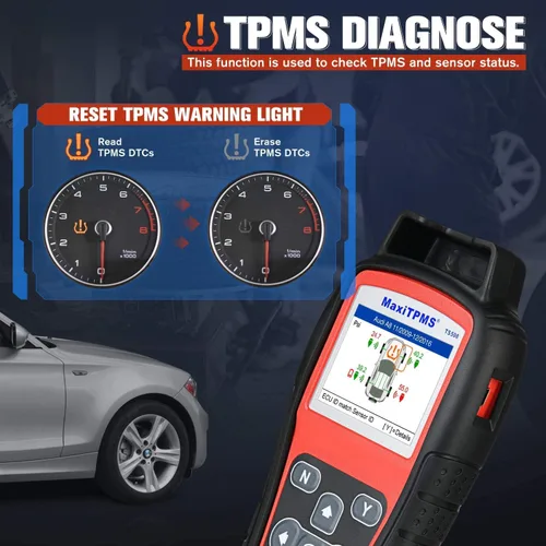 Vista 7 de Autel MaxiTPMS TS508 TPMS Herramienta de relearn, actualización 2023 de TS501, TS408, TS401, activarrelearn todos los sensores, programa MX-Sensors