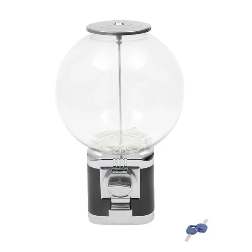 Vista 6 de Máquina expendedora, moneda de 1 dólar de gran capacidad, máquina de chicles de caramelo, 500 piezas de 1.26 pulgadas, máquinas expendedoras