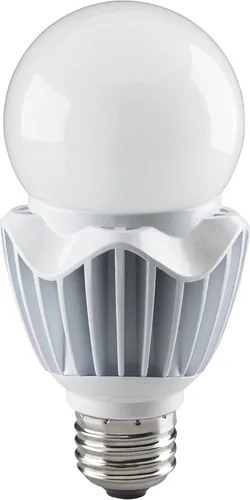 Satco Hi-Pro - Lámpara de repuesto LED A21 de 5 pulgadas, 20 W, temperatura de color 2700, acabado blanco, 2700 K