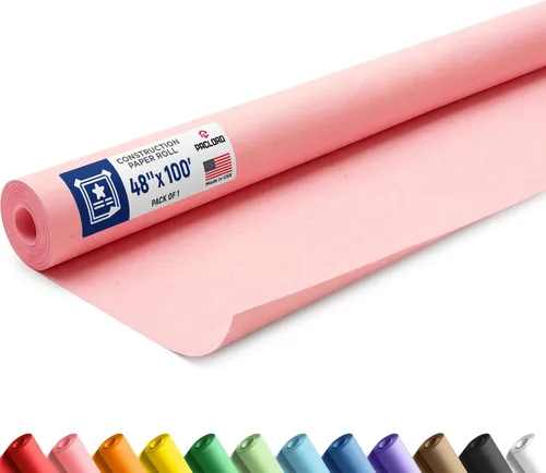 Vista 11 de Rollo de papel de construcción negro de 12 x 1200 pulgadas (100 pies), rollo de papel kraft de construcción fabricado en Estados Unidos