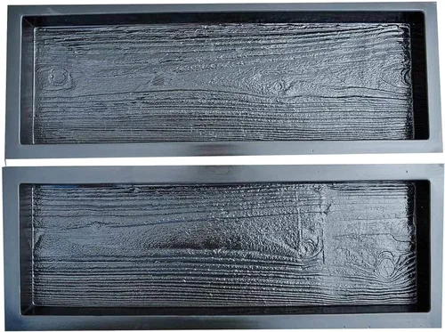 Vista 4 de SvitMolds Moldes de hormigón DIY 2 moldes de madera vieja moldes de hormigón molde de jardín de piedra escalonada para patio adoquines para jardín