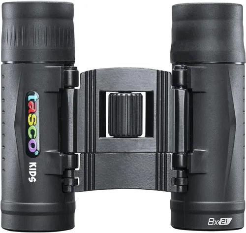 Tasco Kids Binoculars 8x21, Compact Binoculars for Kids Ages 3-12, Great for Adventures, Hiking, Camping, Travel, Bird Watching