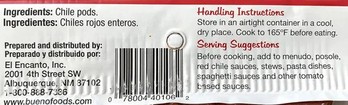 Vista 4 de BUENO - Polvo de chile rojo extra picante, hecho de chile rojo seco de Hatch Chile, Nuevo México, bolsa de 12 onzas