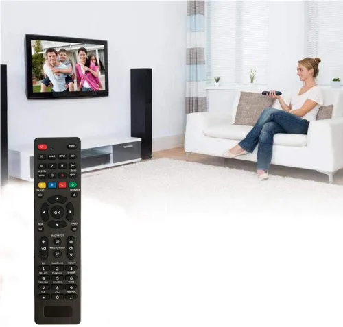 Vista 4 de Mando a distancia universal para JVC, Samsung, LG, Sony, Vizio, Philips, Toshiba, Hitachi, Haier, Panasonic, Smart TVs: requiere configuración