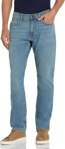 Vista 19 de Yaxa Essentials - Jeans elásticos para hombre, ajuste atlético - Colores descontinuados