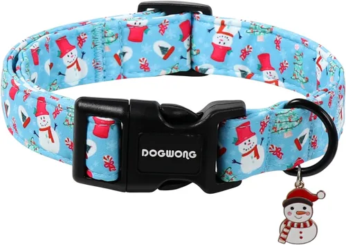 Vista 17 de DOGWONG Collar de otoño para perro, collar de calabaza floral ajustable suave para Halloween, collar de perro para mascotas, lindo collar