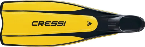 Vista 4 de Cressi Aletas de buceo con bolsillo para pies completos para adultos, Pro Star: fabricadas en Italia