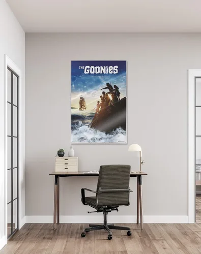 Vista 6 de The Goonies - Movie Poster (Pirate Ship - Never Say Die!) (Size: 24" x 36") (Laminated Poster)