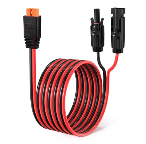 Vista 8 de ELFCULB Cable de carga solar a XT60i de 10AWG Cable de extensión de panel solar para estación de energía portátil River 600 Paquete de batería