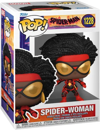 Vista 2 de Funko POP! Vinyl: Spider-Man: Across The Spider-Verse - Spider-Woman - Spider-Man - Figura de vinilo coleccionable - Idea de regalo - Producto