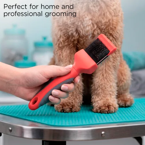 Vista 4 de Groomer Essentials Cepillo flexible deslizante - Individual/Extra Firme