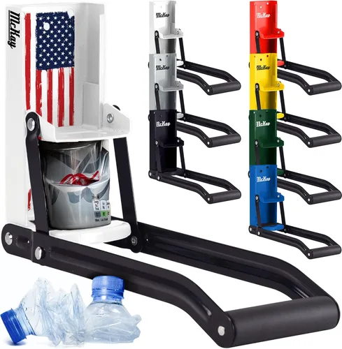 Vista 15 de [Usado] Mckay Trituradora de latas de metal de 16 oz. y 12 oz. Automática para reciclaje, trituradora de latas de aluminio de servicio pesado