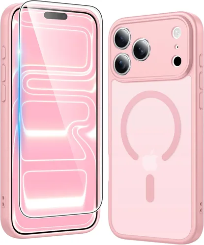 Vista 66 de FNTCASE para iPhone Air Case Clear: Fundas magnéticas para teléfono con protector de pantalla a prueba de caídas, compatibles con Magsafe, delgadas