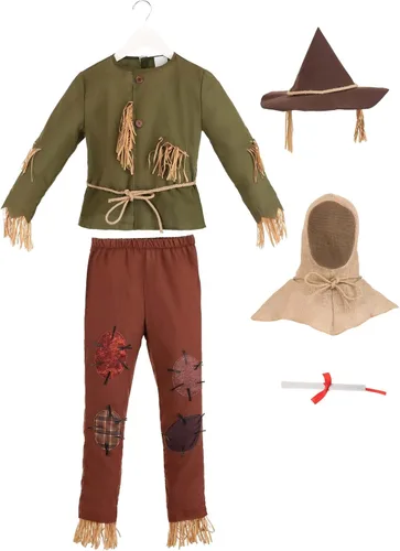 Vista 5 de Disfraz de espantapájaros de mago de oz para niños