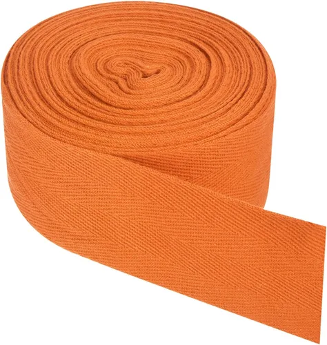 Vista 48 de PATIKIL Cinta de sarga de algodón de 1 pulgada, 50 yardas, cinta de algodón, cinta de encuadernación al bies, cinta de espiga para costura, Verde