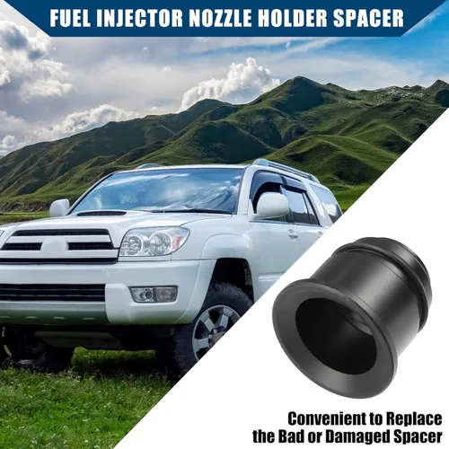 Vista 3 de NO.90561100189030119006 Espaciador de soporte de boquilla de inyector de combustible interior con 4 juntas tóricas para Toyota 4Runner 96-01