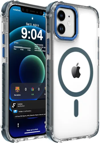 Vista 145 de DEERLAMN Funda Magnética Fuerte para iPhone Air 6.5 Pulgadas, [Compatible con Magsafe] [Protección contra caídas de grado militar] Funda protectora