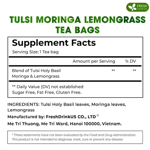 Vista 68 de FreshDrinkUS, 135 bolsas de té de jengibre y cúrcuma premium, ingredientes 100% naturales, mezcla hecha a mano de té de hierbas de cúrcuma