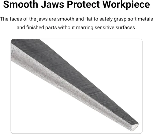 Vista 2 de TEKTON Alicates de punta larga de mandíbula lisa doblada de 70 grados de 6 pulgadas PGF15406