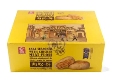 Vista 4 de Dakoli Vietnam Youchen Pastel sazonado con hilo de carne de pollo, 15 unidades, 17.46 oz (495 g) - Paquete de 1