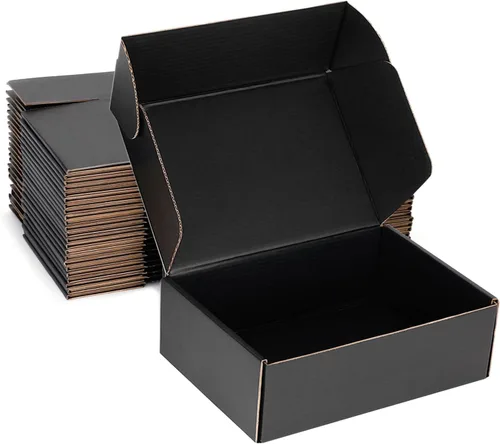 Vista 29 de Cajas de envío pequeñas de 10 x 7 x 3 pulgadas (paquete de 25) – Cajas de cartón corrugado blancas resistentes para pequeñas empresas, comercio