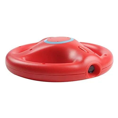 Vista 4 de GH Mario Kart 8 Steering Wheel Compatible with Nintendo Wii (Mario Red, 2 Pack), Racing Games Wheels for Wii (U) Remote Controller