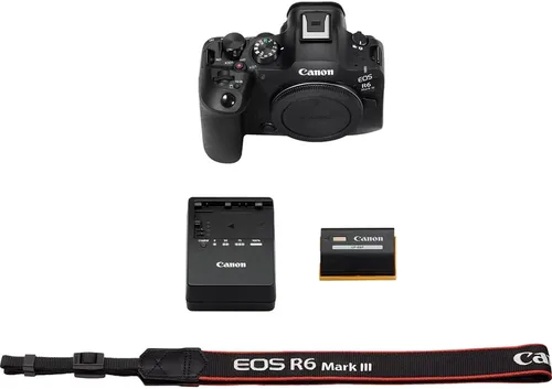 Vista 7 de Canon EOS R6 Mark III Mirrorless Camera (Body) 7084C002 Bundle with Lexar Premium 64GB SDXC Memory Card, Deco Essentials Camera Bag and Corel Photo
