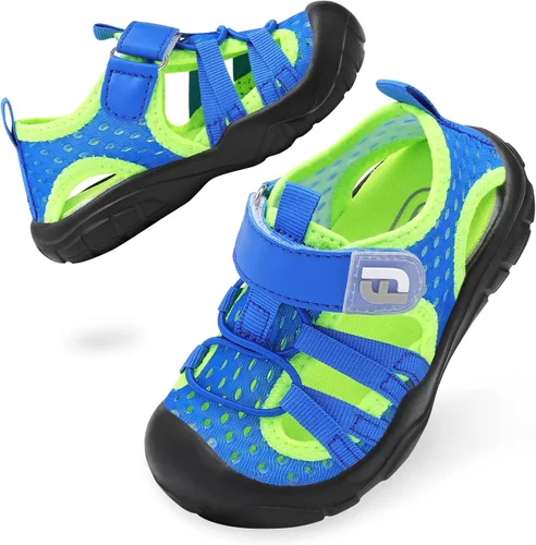 JOINFREE Zapatos de agua para niños y niñas, transpirables, Qucik, tenis de agua seca, sandalias deportivas de playa, ligeras, descalzas, flexibles