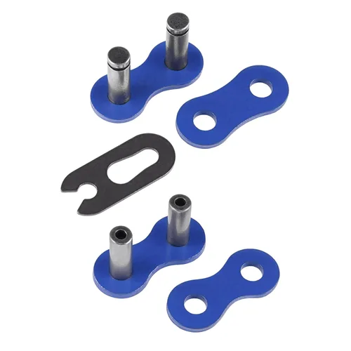 Vista 5 de Caltric Cadena de transmisión compatible con Kawasaki Versys 1000 Klz1000B 2015 2016 2017 2018 azul
