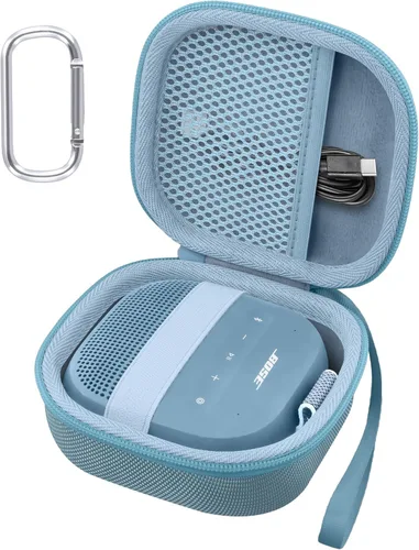 Vista 10 de Estuche duro para Altavoz inalámbrico portátil Bose SoundLink Micro Altavoz Bluetooth, negro