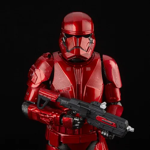 Vista 2 de STAR WARS The Black Series Carbonized Collection Sith Trooper - Figura de acción a escala de 6 pulgadas The Rise of Skywalker (exclusivo de Amazon)