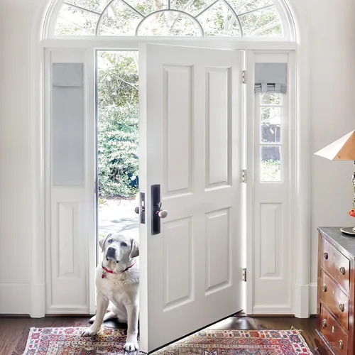 Vista 52 de Pony Dance Cortinas de puerta de luz lateral para puerta delantera, persianas opacas con aislamiento térmico para puerta francesa, privacidad