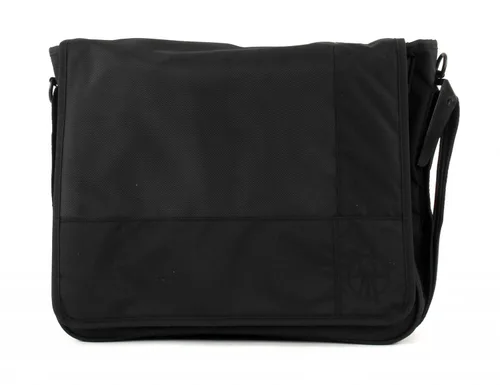 Lassig Casual Messenger Bag Patchwork Negro